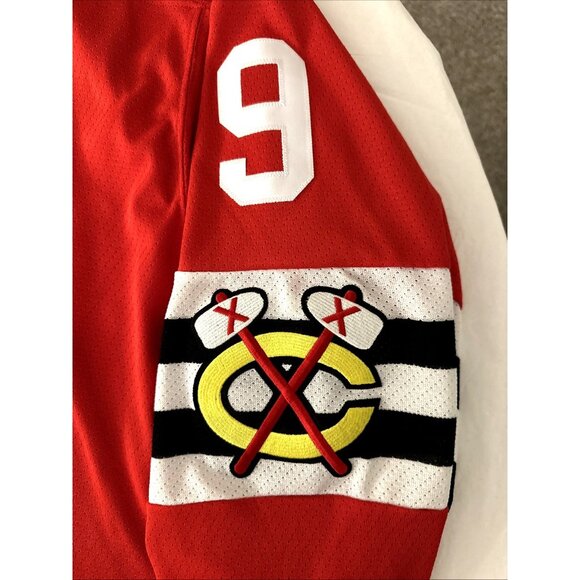 Bobby Hull 1957-58 Chicago Blackhawks CCM Heroes of Hockey Jersey Size 42 RARE - Picture 8 of 16